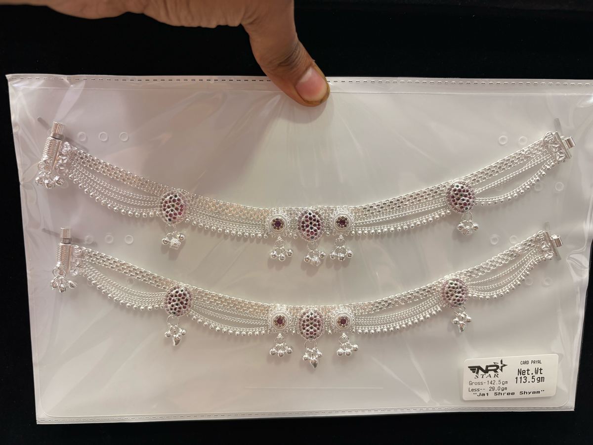 NR Star Silver Payal Agra - Photo Collection 29